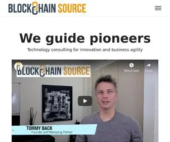 Blockchainsource.ch(Blockchain Source Website) Screenshot