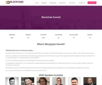 Blockchainsummitnewyork.com(The Blockchain Summit New York) Screenshot