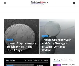 Blockchainusa.tech(Bitcoin Crypto Currency) Screenshot
