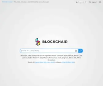 Blockchair.com(Block explorer and the most powerful API for the most popular blockchains) Screenshot