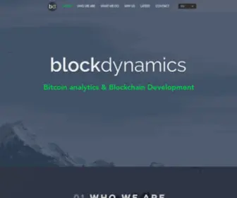 Blockdynamics.io(IOT and Blockchain Developement) Screenshot