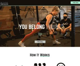 Blockfitco.com(Block Fitness) Screenshot