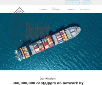 Blockfreight.com(Blockfreight™) Screenshot