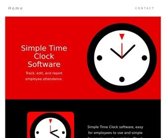 Blockheadsoftware.com(Simple Time Clock Software) Screenshot