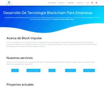 Blockimpulse.com(Aplicaciones Blockchain para Empresas) Screenshot