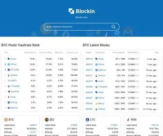 Blockin.com(Blockin Blockchain Explorer Provide multi) Screenshot