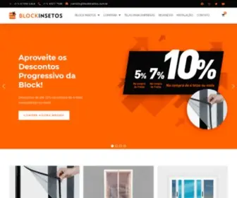 Blockinsetos.com.br(Block Insetos) Screenshot