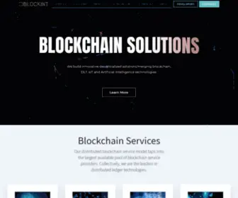 Blockint.tech(Intelligent Blockchain) Screenshot