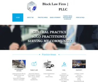 Blocklawfirmpllc.com(Blocklawfirmpllc) Screenshot