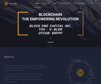 Blockonecap.com(Block One Capital Inc) Screenshot