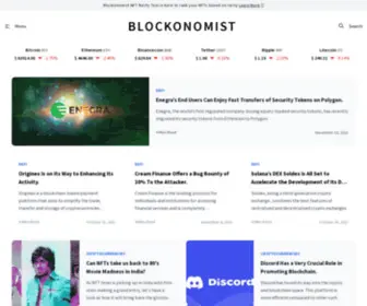 Blockonomist.com(Blockonomist) Screenshot