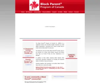 Blockparent.ca(Parent®) Screenshot