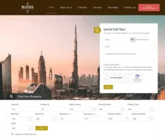 BlocksdXB.com(Best Real Estate Company in Dubai) Screenshot