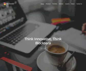 Blocksera.com(Blocksera Technologies) Screenshot
