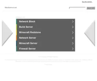 Blockserver.net(For Sale Domain) Screenshot