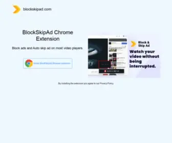 Blockskipad.com(BlockSkipAd) Screenshot