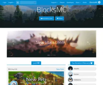 Blocksmc.com(BlocksMC Server) Screenshot