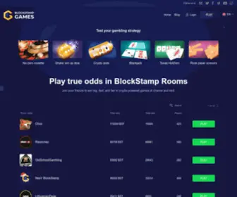 Blockstamp.games Screenshot