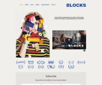 Blocksthefilm.com(BLOCKS) Screenshot