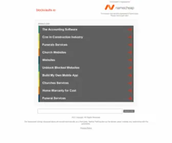 Blockvaults.io(Blockvaults) Screenshot