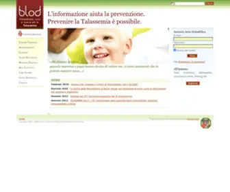 Blod.info(Prevenzione, Cura e Ricerca per la Talassemia) Screenshot
