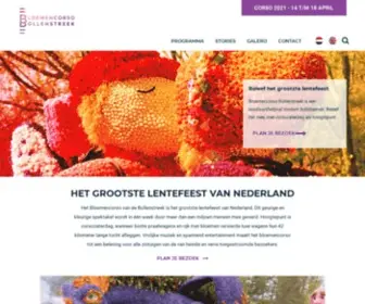 Bloemencorso-Bollenstreek.nl(Bloemencorso Bollenstreek) Screenshot