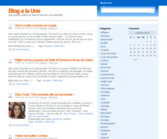 Blog-A-LA-Une.fr(Blog A LA Une) Screenshot