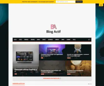 Blog-Actif.net(Blog Actif) Screenshot