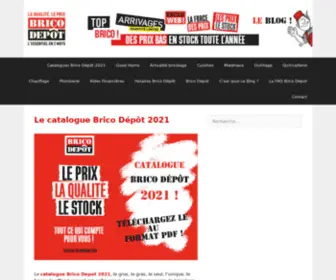 Blog-Brico-Depot.fr(Brico Dépôt) Screenshot
