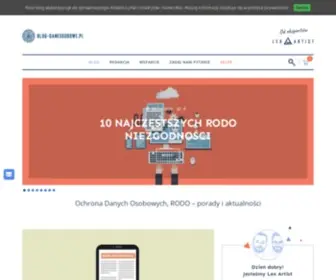 Blog-Daneosobowe.pl(Ochrona danych osobowych) Screenshot