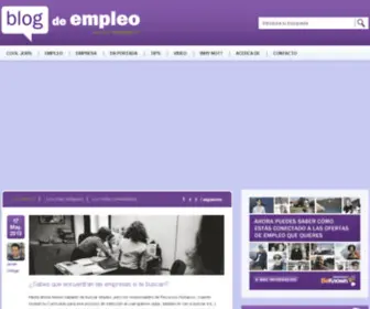 Blog-DE-Empleo.com(Empleo Trabajo Reclutamiento) Screenshot