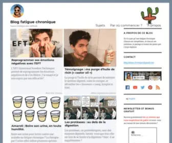 Blog-Fatigue-Chronique.fr(Blog fatigue chronique) Screenshot