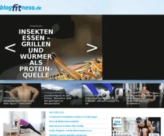 Blog-Fitness.de(Fitness und Workout Blog) Screenshot