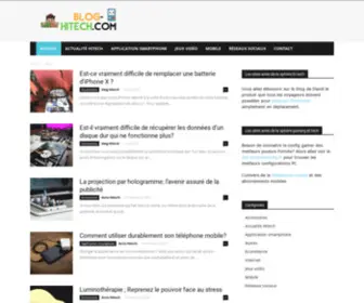 Blog-Hitech.com(Le blog hitech et nouvelles technologies) Screenshot