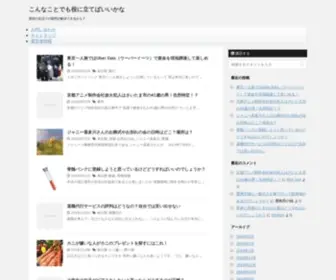 Blog-Ichi.com(東京に一人旅をしようと計画している人って 実は本当に多い) Screenshot