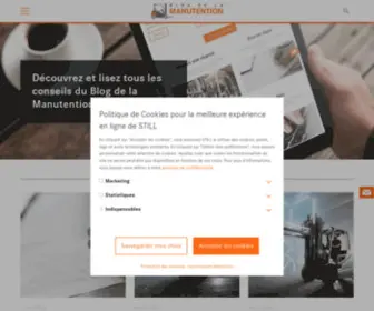 Blog-Manutention.fr(Blog de la manutention ) Screenshot