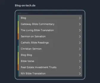 Blog-ON-Tech.de(Der Technikblog) Screenshot