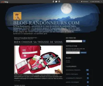 Blog-Randonneurs.com(Le blog Randonneurs) Screenshot