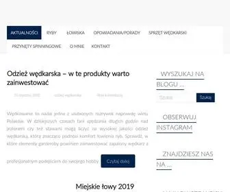 Blog-Wedkarski.pl(W?dkarstwo moje hobby) Screenshot