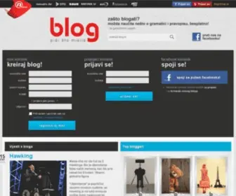 Blog.hr(Je najpopularniji hrvatski blog) Screenshot