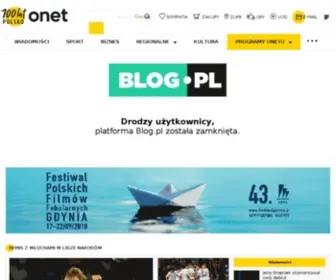 Blog.pl(Polskie Centrum Blogowe) Screenshot