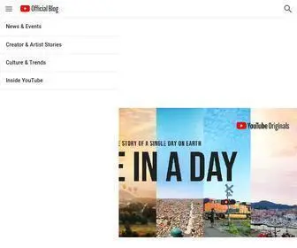 Blog.youtube(Youtube blog) Screenshot