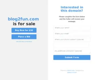 Blog2Fun.com(Blog2Fun) Screenshot