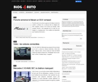 Blog4Auto.fr(Blog 4 auto) Screenshot