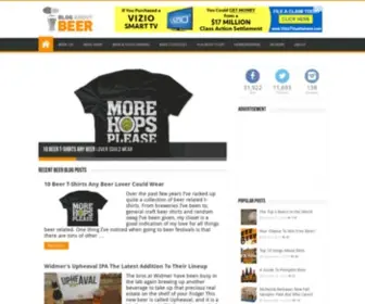 Blogaboutbeer.com(Beer Blog) Screenshot