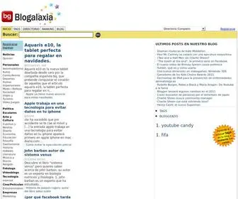 Blogalaxia.com(Directorio de Blogs) Screenshot