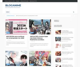 Bloganime.club(Noticias Recientes Sobre el anime) Screenshot