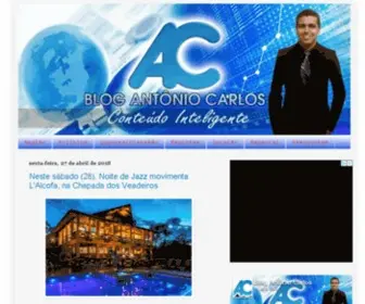 Blogantoniocarlos.com(Antônio) Screenshot