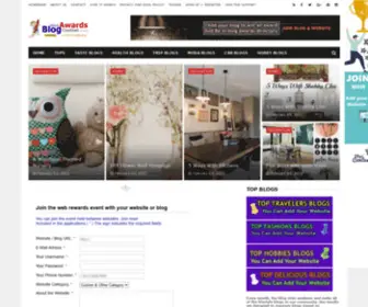 Blogaward.tk(Blog Awards in 2021) Screenshot