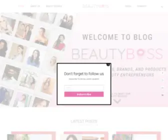 Blogbeautyboss.com(Blog Beauty Boss) Screenshot